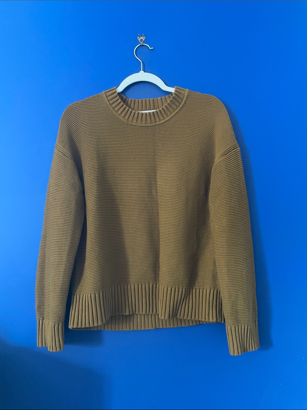 Everlane Olive Women's Crewneck Sweater